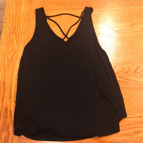 Guess Tops - Crisscross front, deep V back, Guess tank top